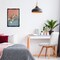 Stupell Industries Flowers in Jeans Pocket Framed Floater Canvas Wall Art Design by Nataly White